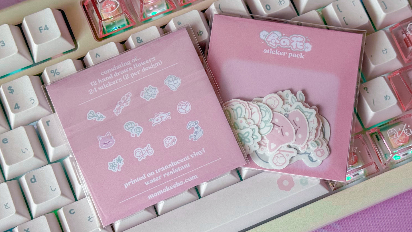 fuyu no hana sticker pack