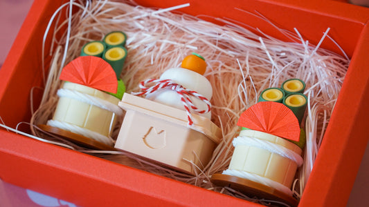 new year's gift box (clicky fidget trio)