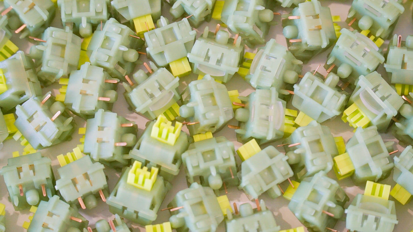 silent lime v3 switches (tactile)