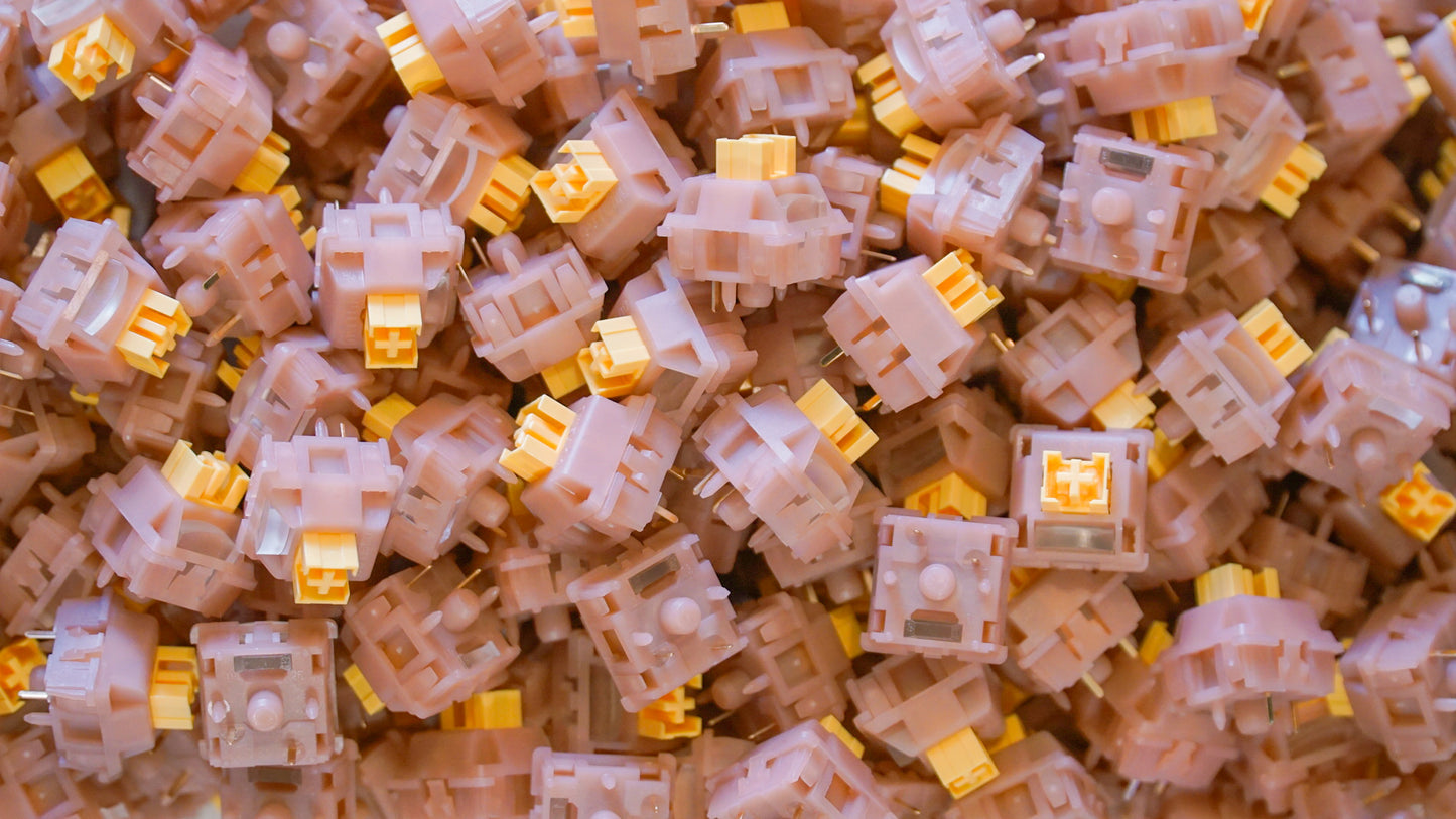 silent peach v3 switches (linear)