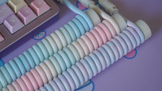 coiled braided cables (kakigori)