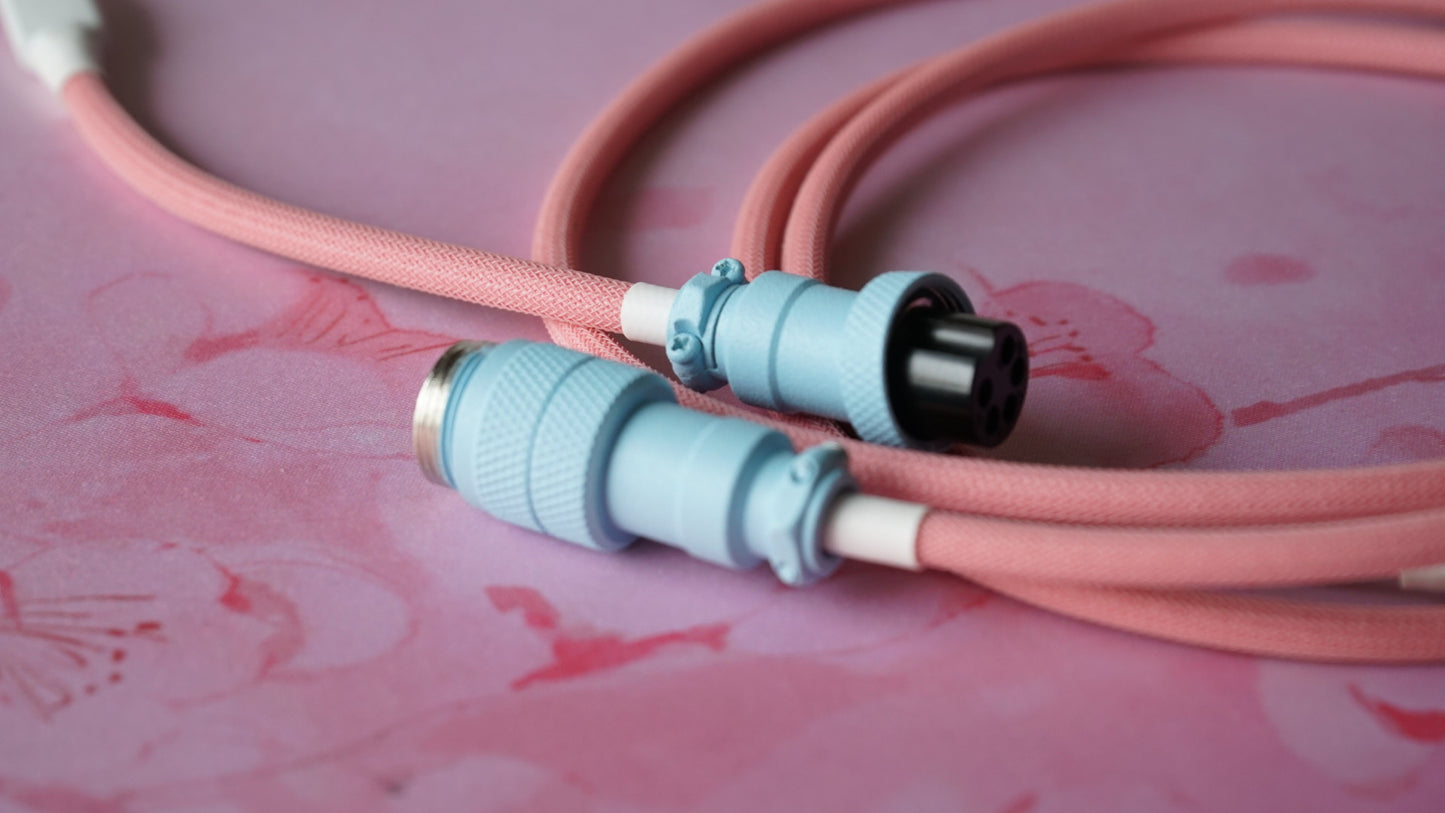 straight braided cables