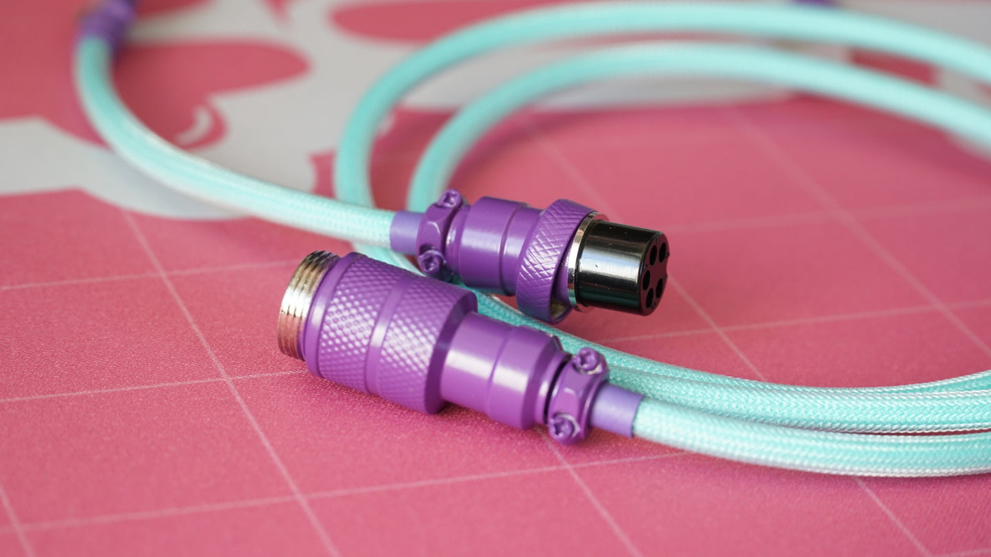 straight braided cables