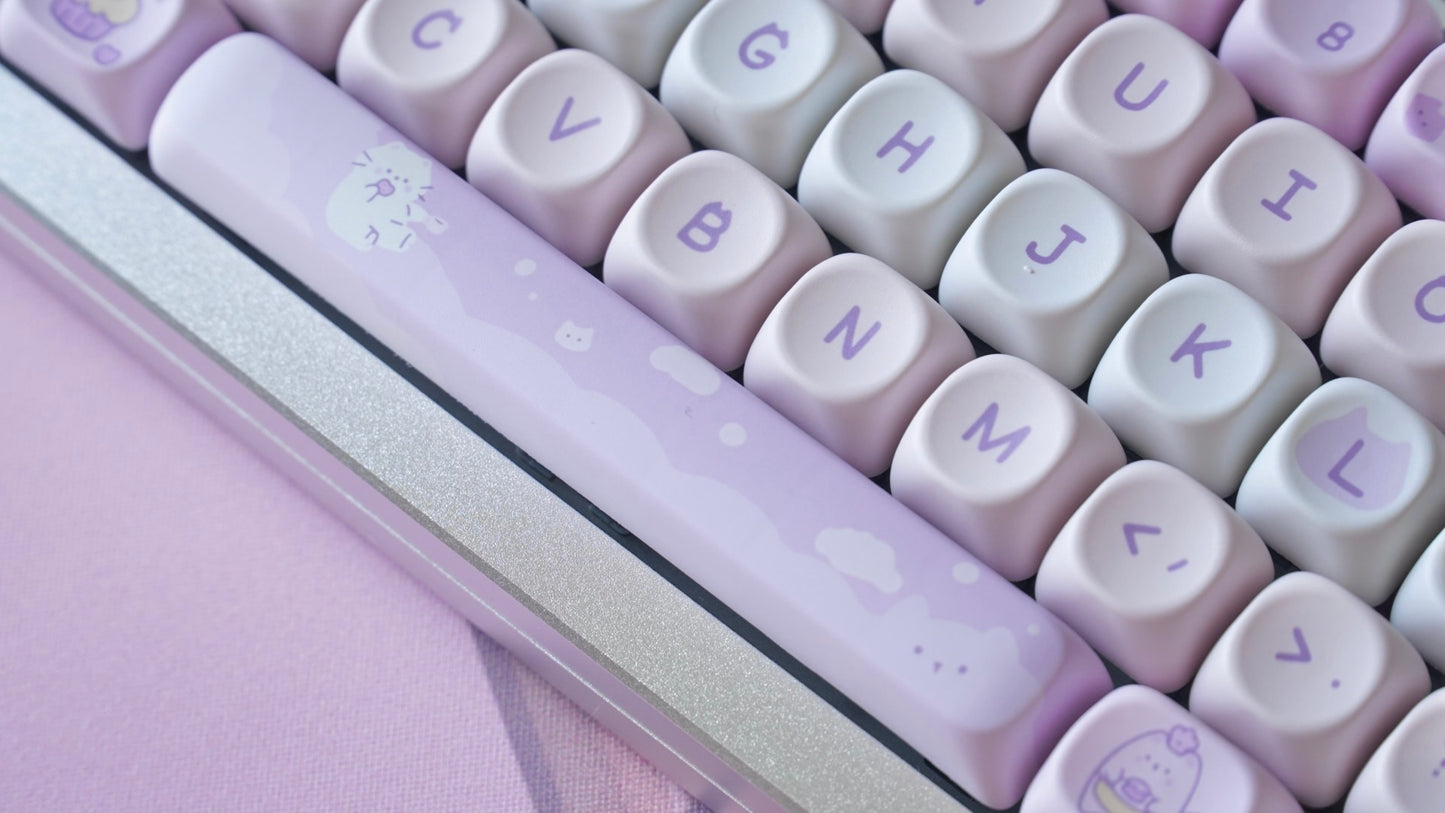 cats afternoon tea keycaps