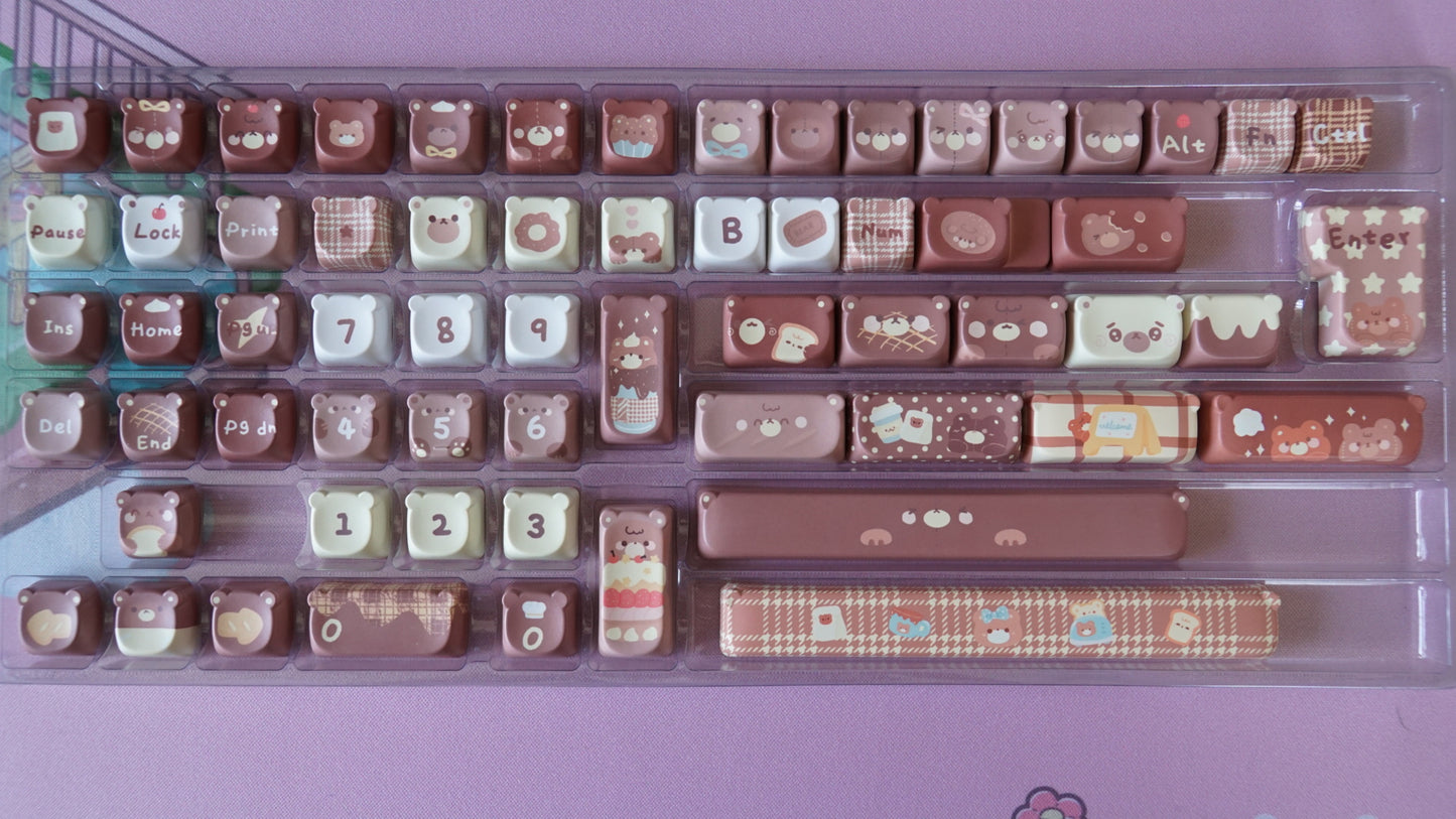 bear bakery keycaps