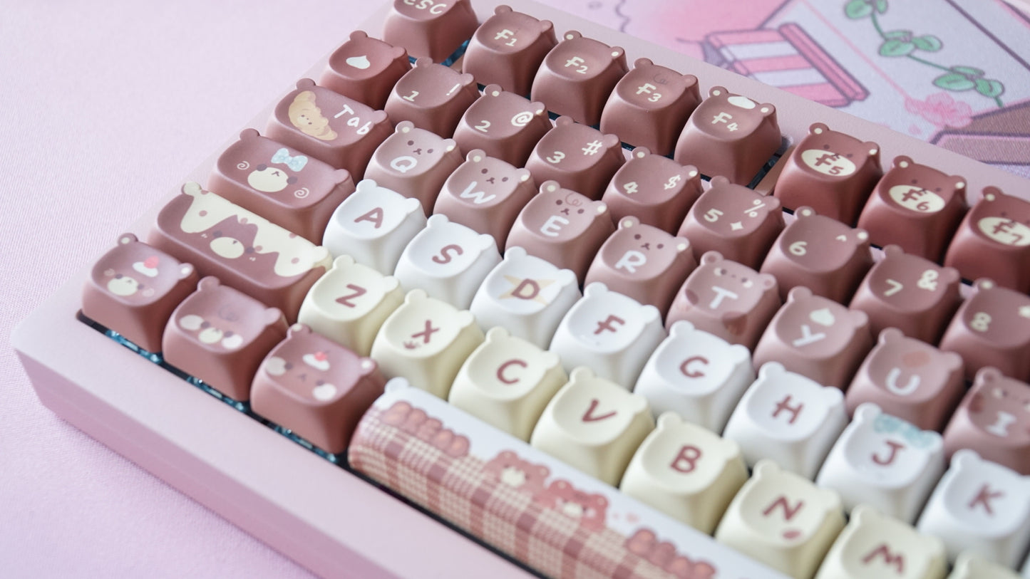 bear bakery keycaps