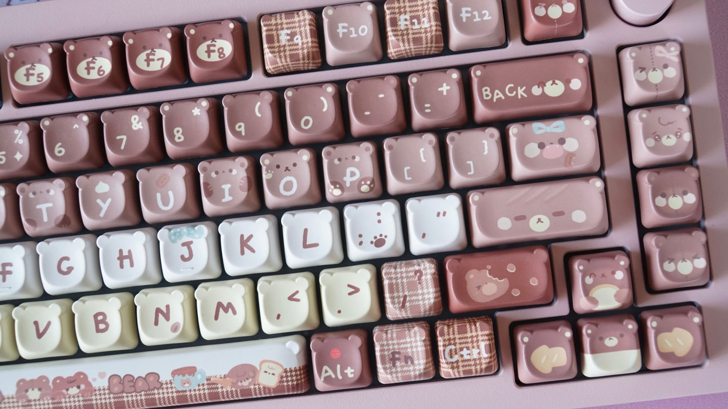 bear bakery keycaps