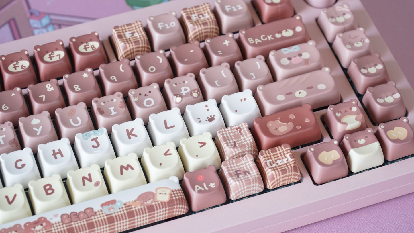 bear bakery keycaps