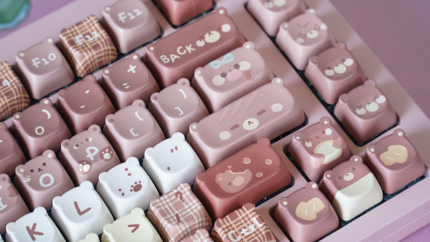 bear bakery keycaps