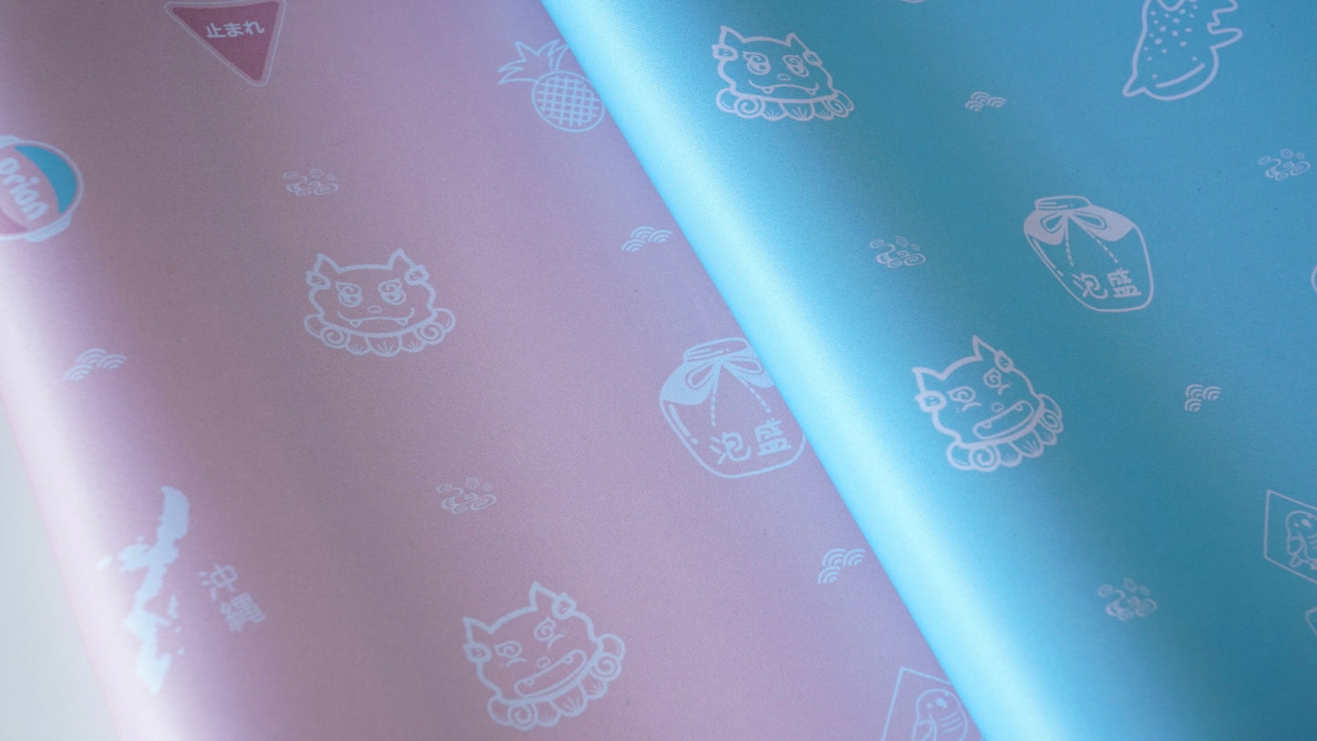 okinawa pattern deskmats