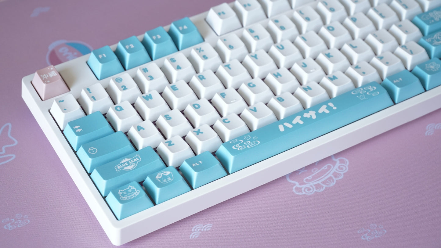 okinawa pattern deskmats