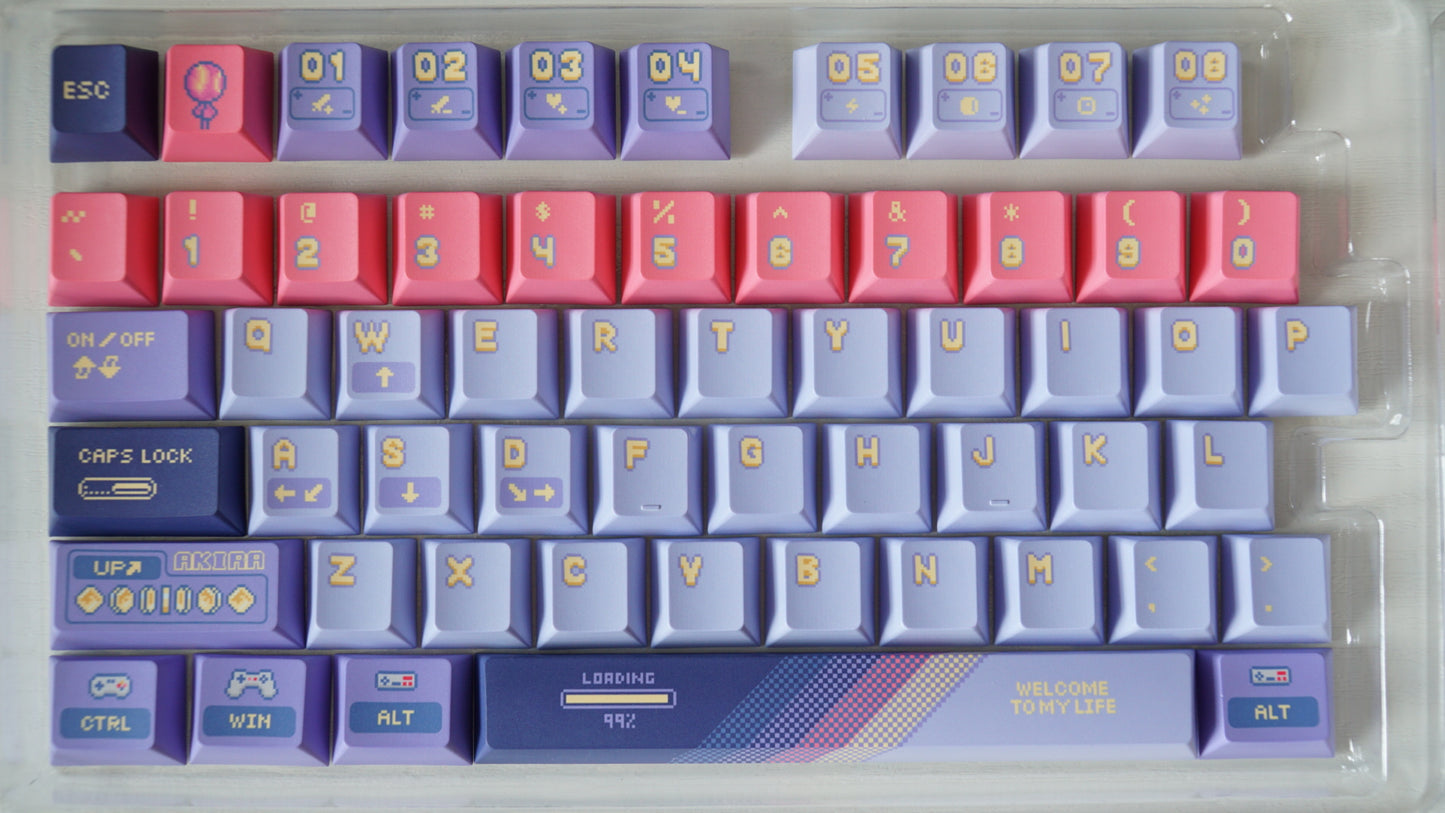 hi-score girl keycaps