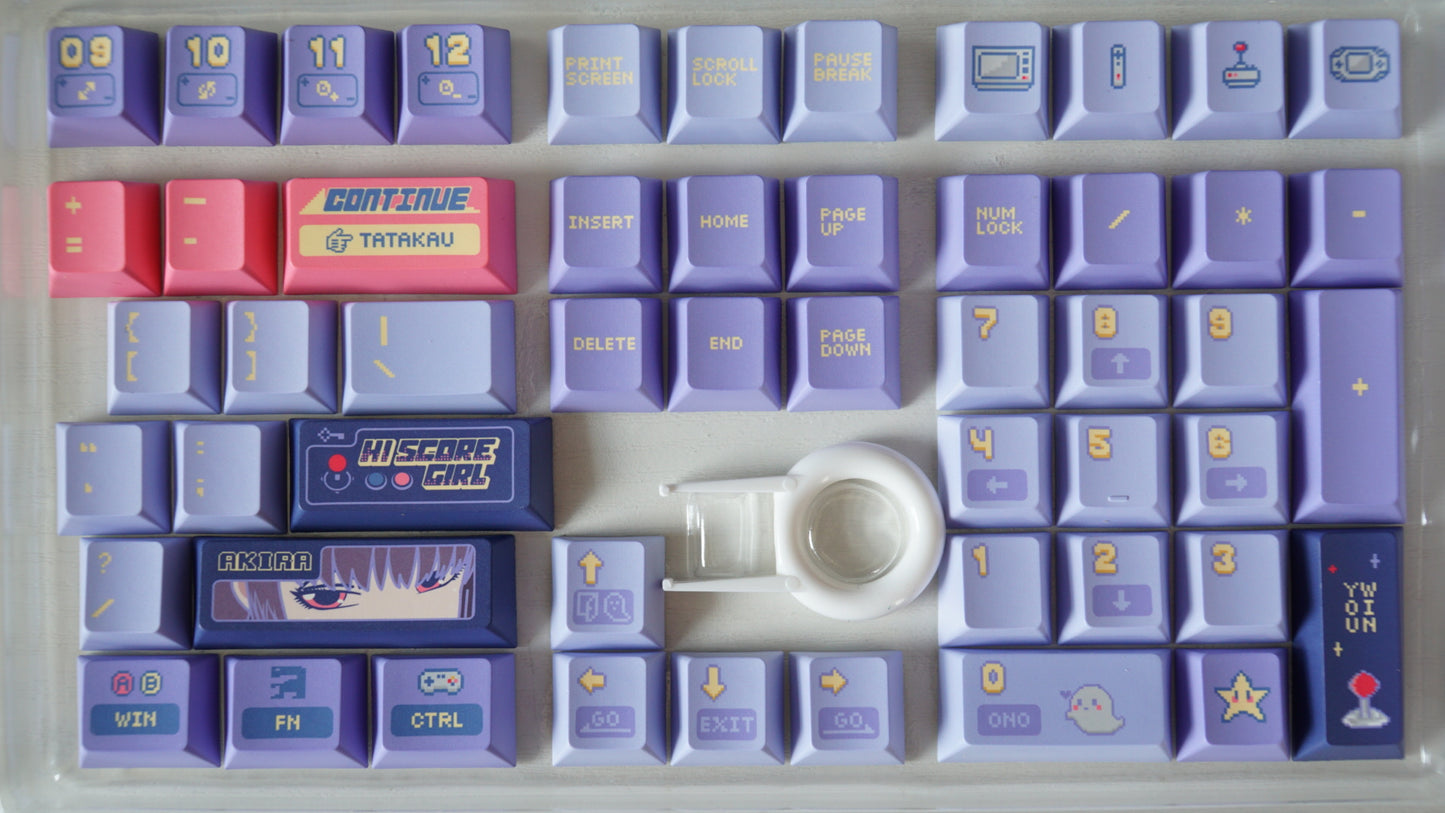 hi-score girl keycaps