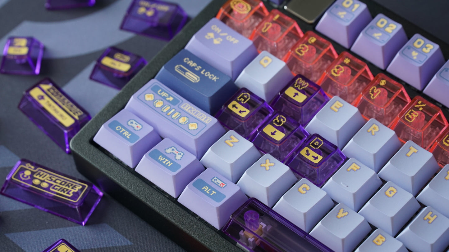 hi-score girl keycaps