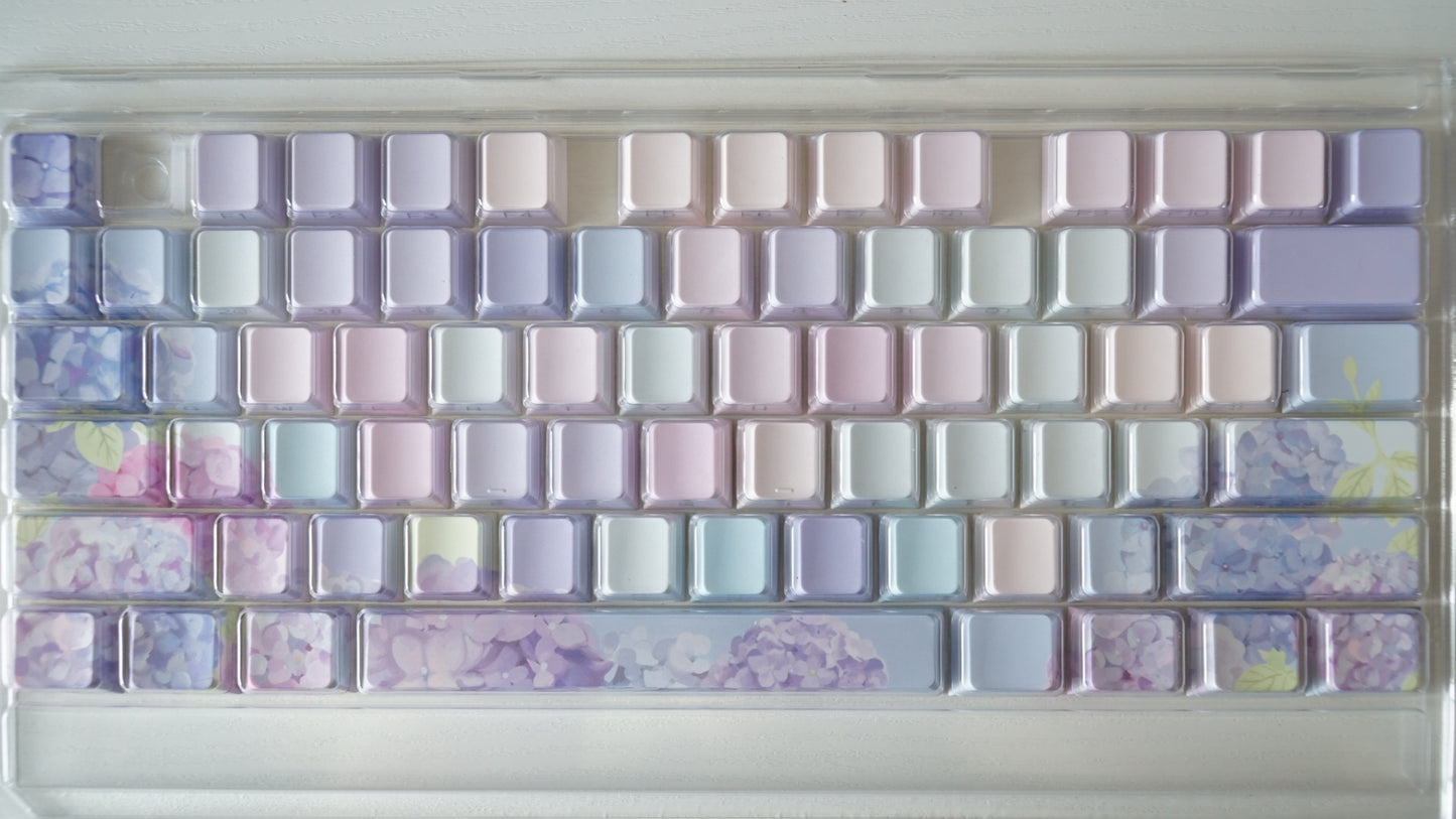 hydrangea keycaps