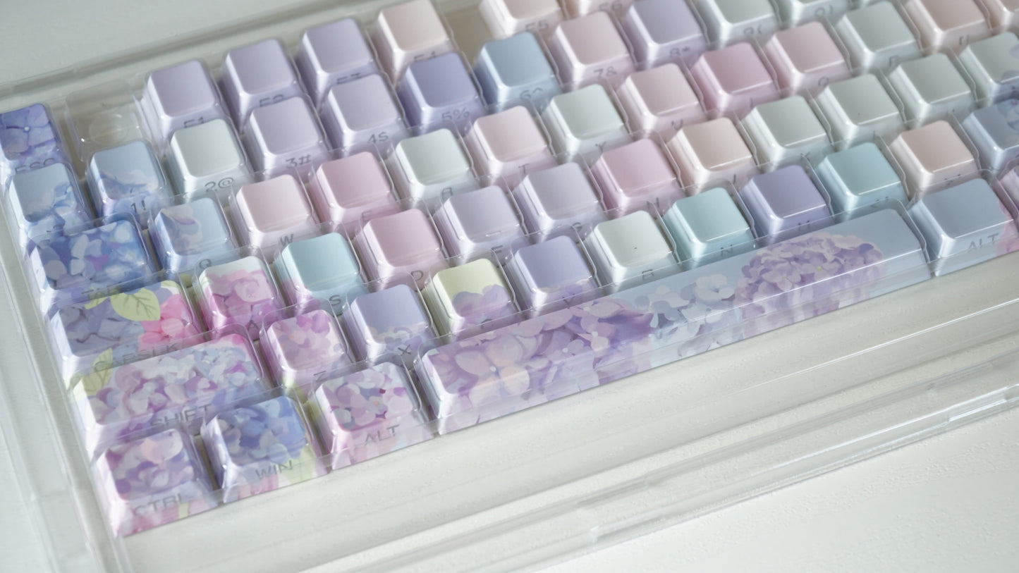 hydrangea keycaps