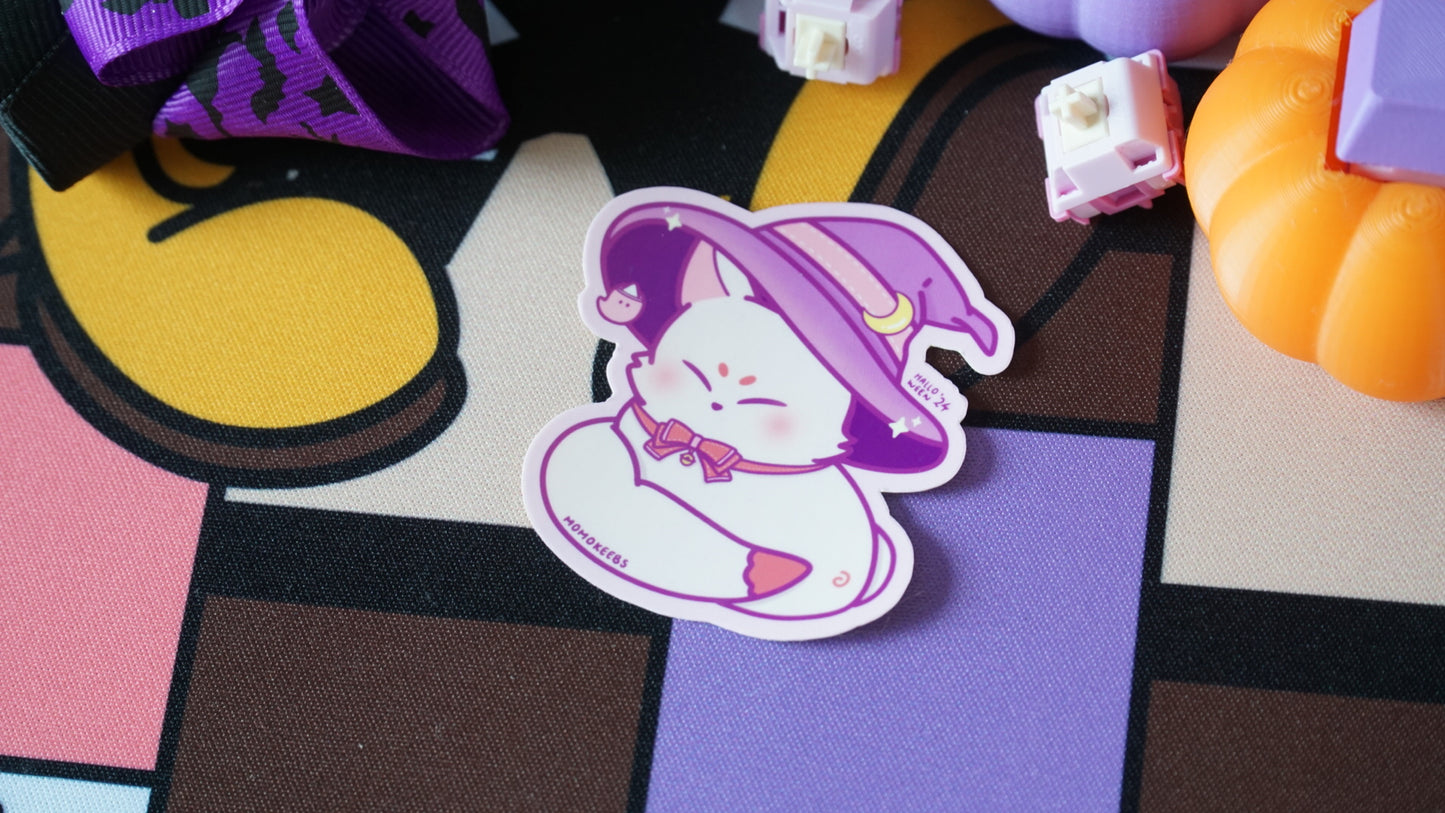 halloween keebtsune sticker (2024)