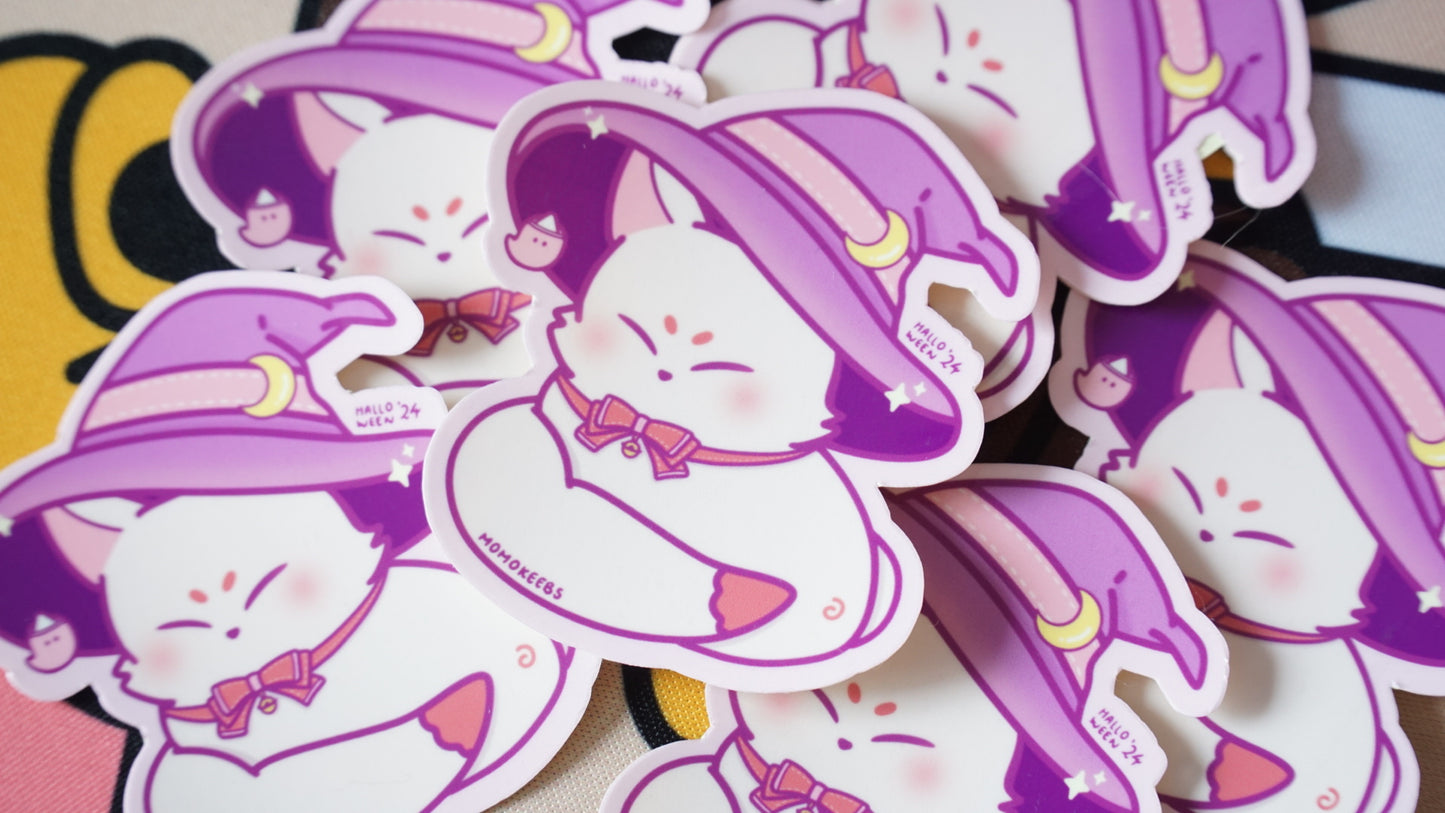 halloween keebtsune sticker (2024)