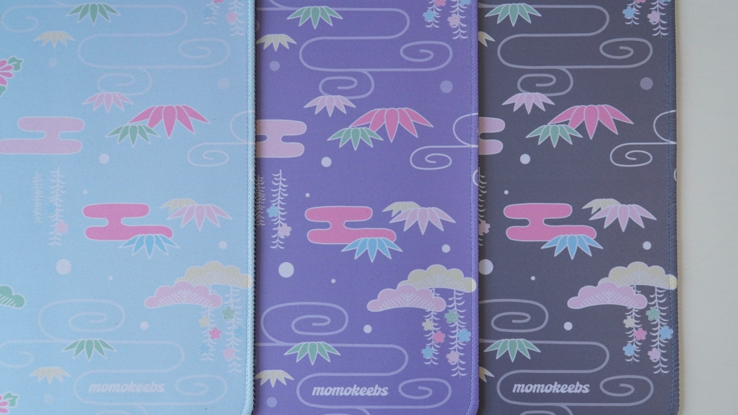 pastel bingata deskmats