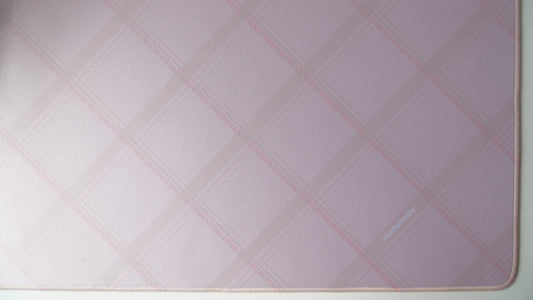 plaid pattern deskmats