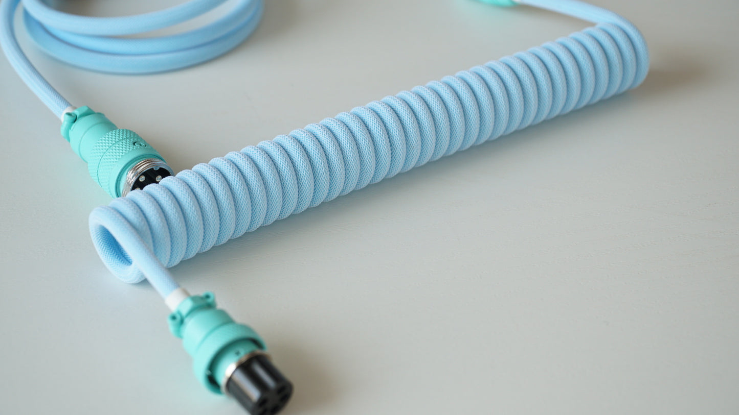 coiled braided cables (summer)