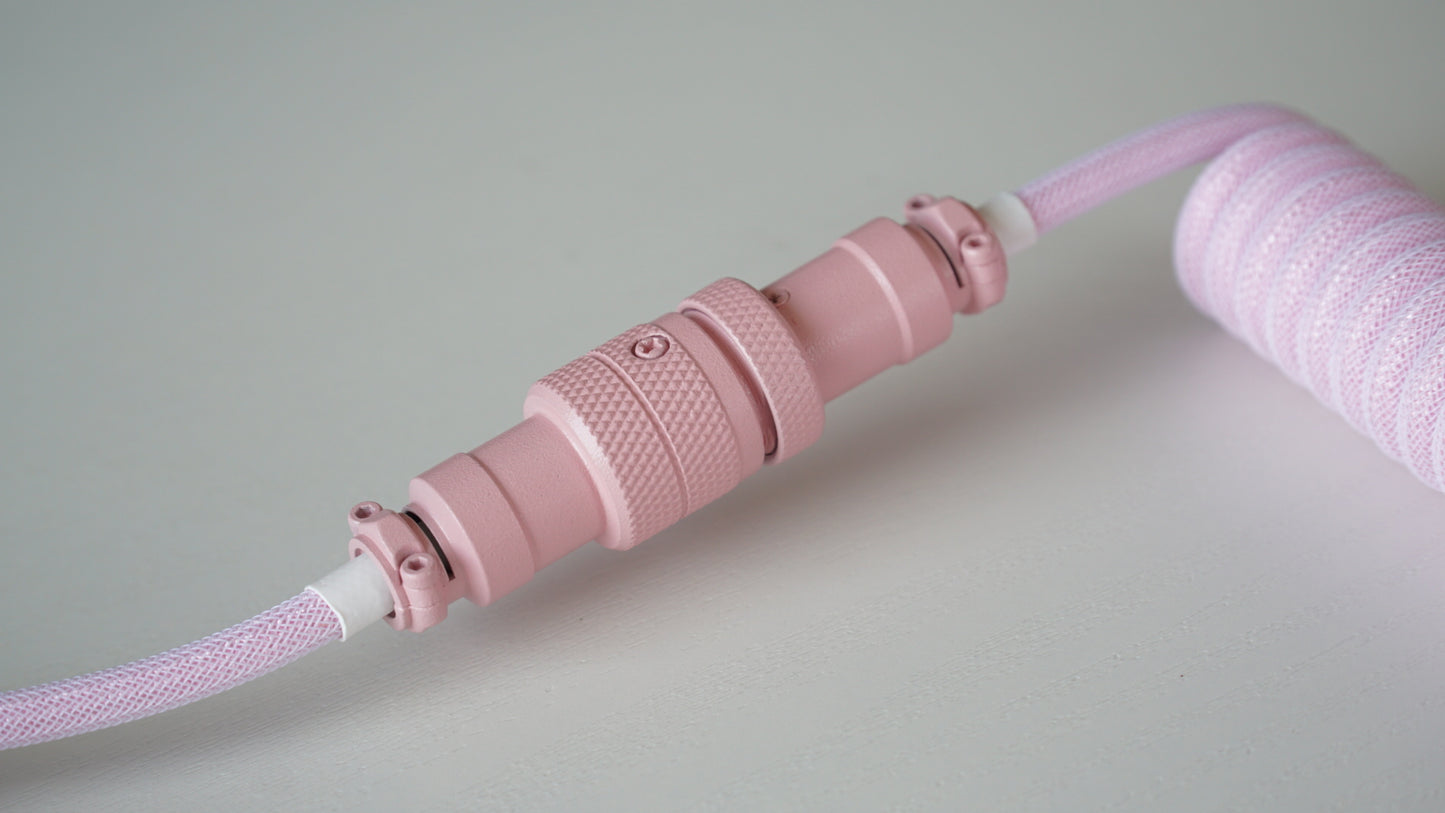 coiled braided cable (macaron)