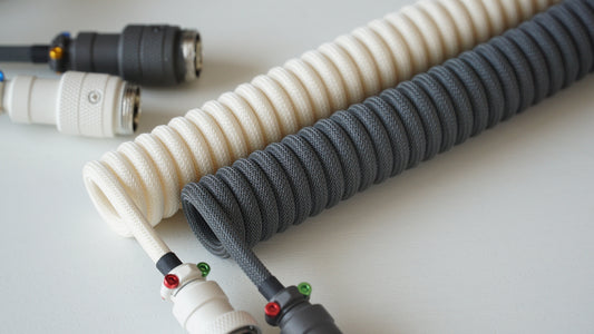 coiled braided cables (retro)