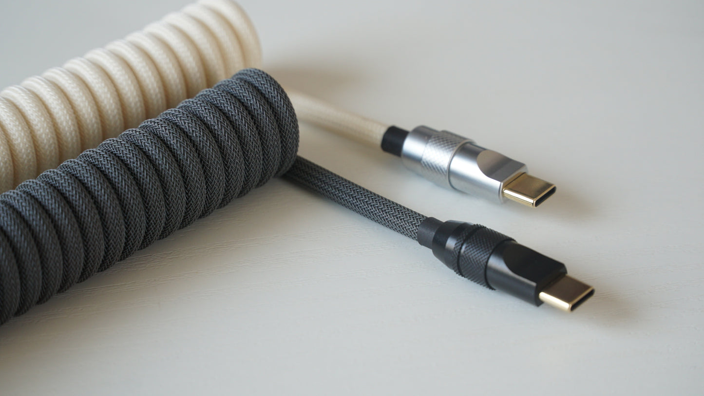 coiled braided cables (retro)