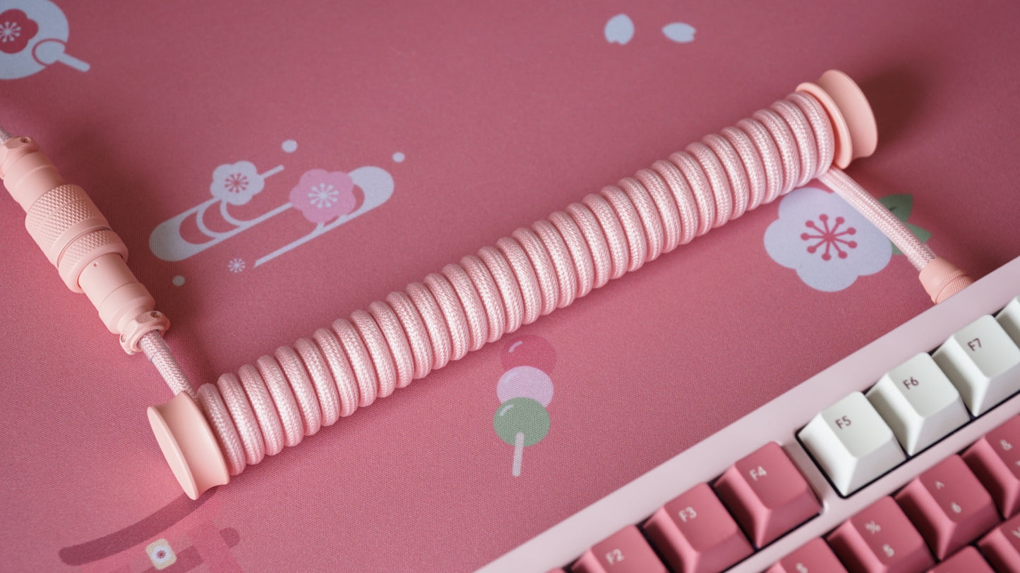 haru matsuri coiled braided cable