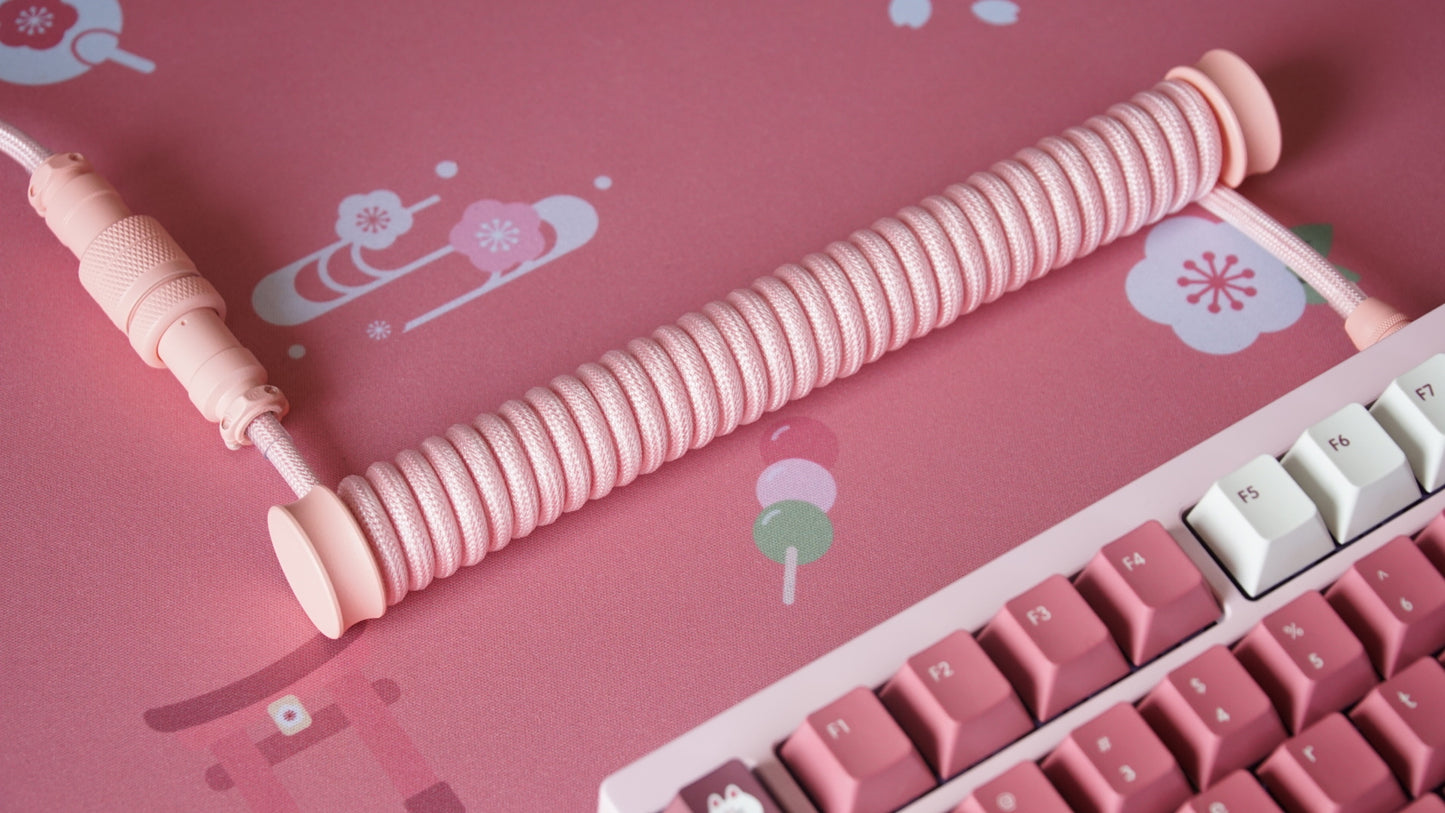 haru matsuri coiled braided cable