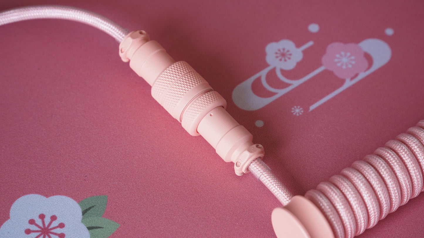 haru matsuri coiled braided cable