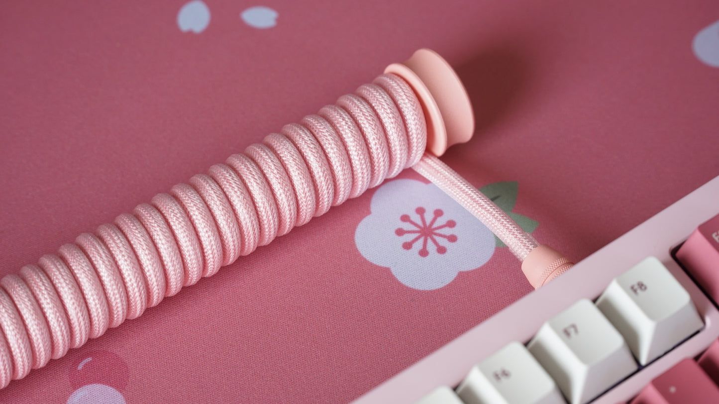 haru matsuri coiled braided cable