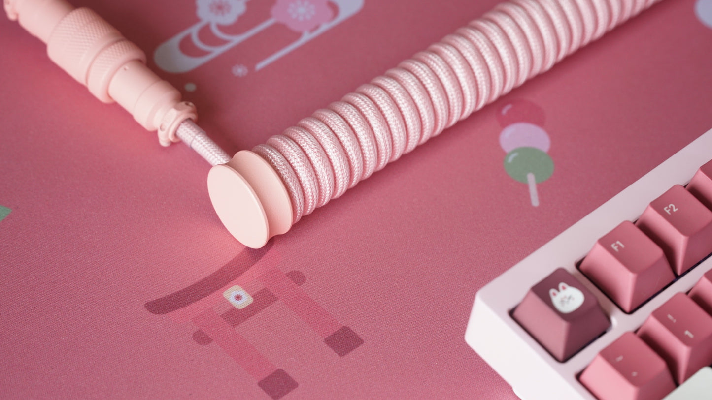 haru matsuri coiled braided cable