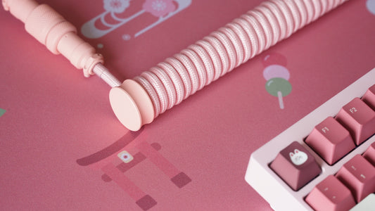 haru matsuri coiled braided cable