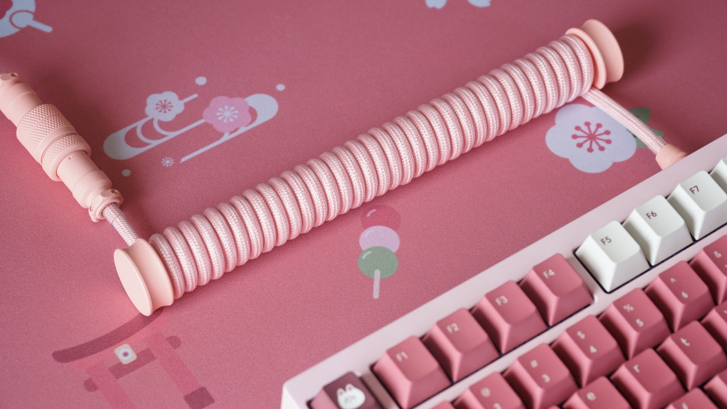 haru matsuri coiled braided cable