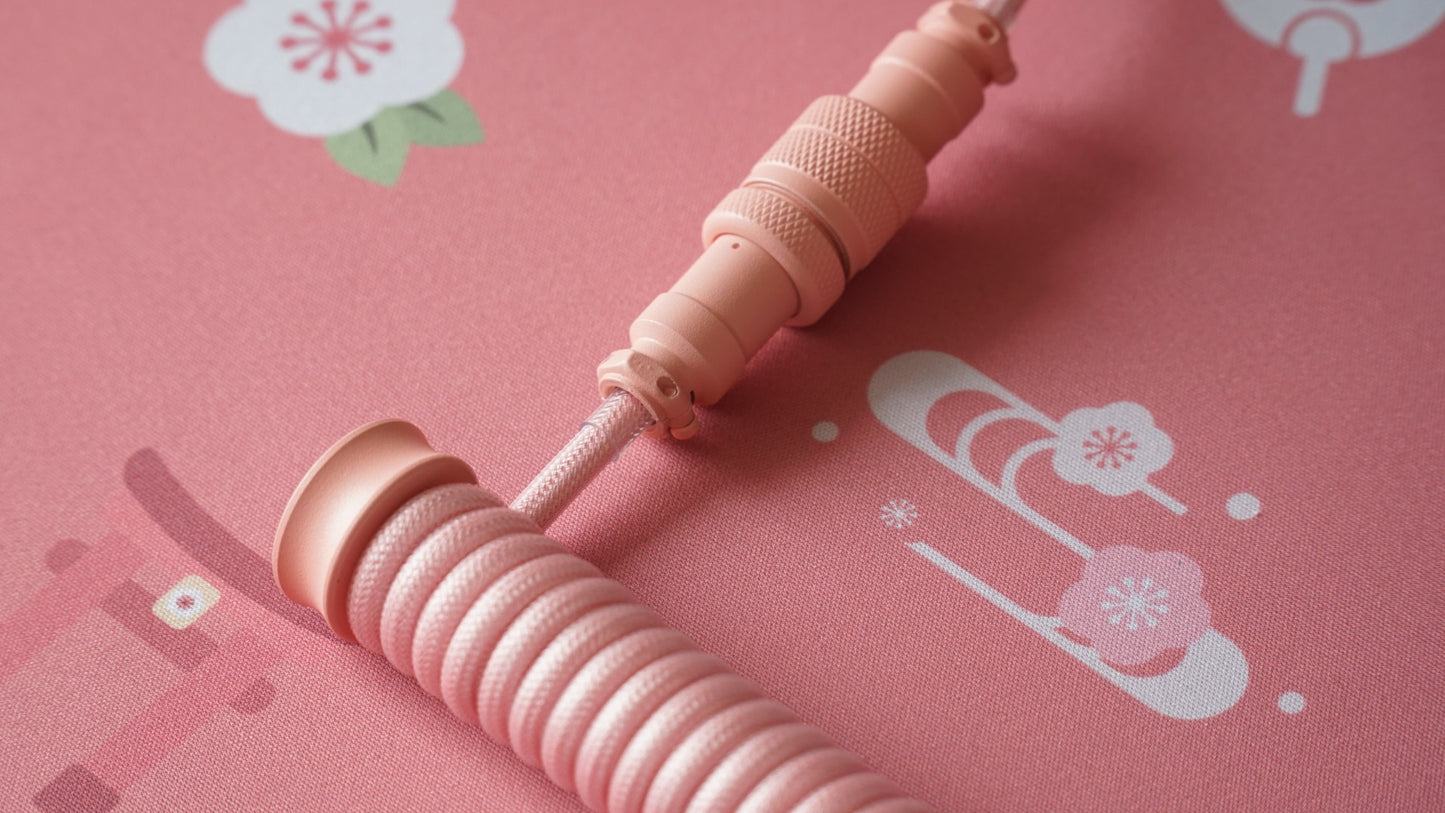 haru matsuri coiled braided cable