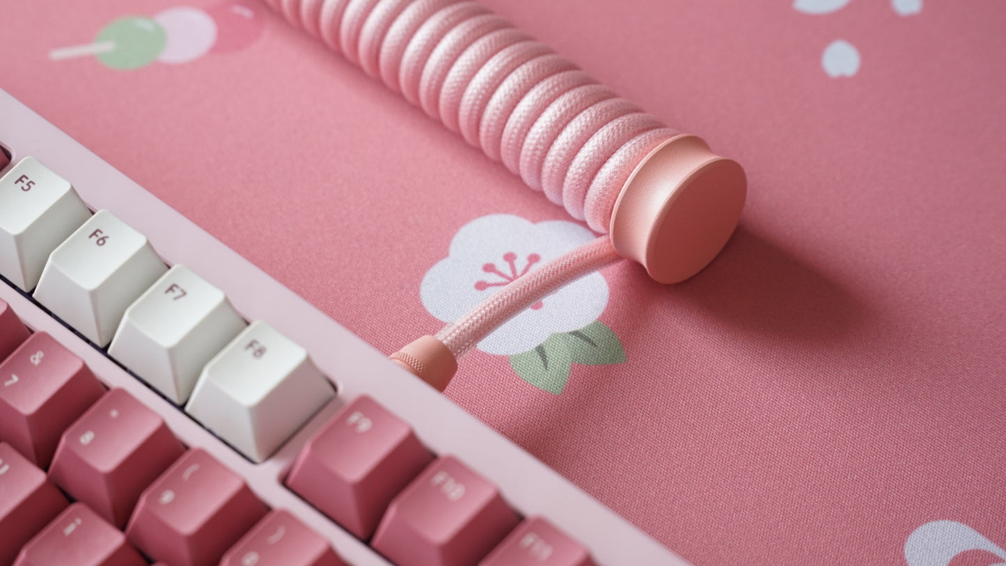haru matsuri coiled braided cable