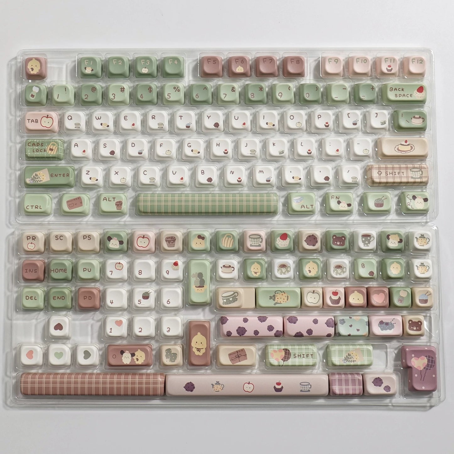 forest tea keycaps
