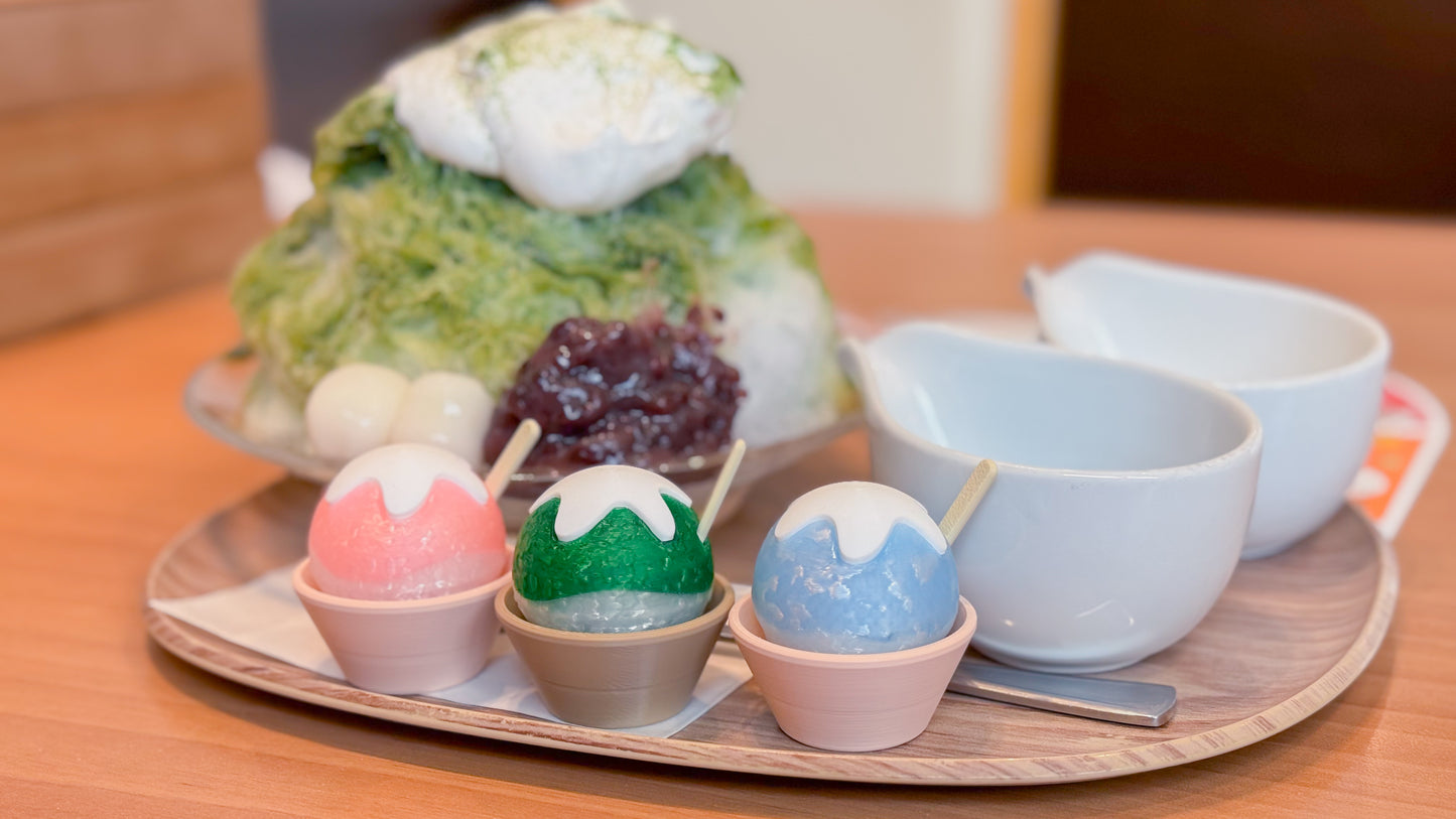 kakigori (shaved ice) clicky fidget