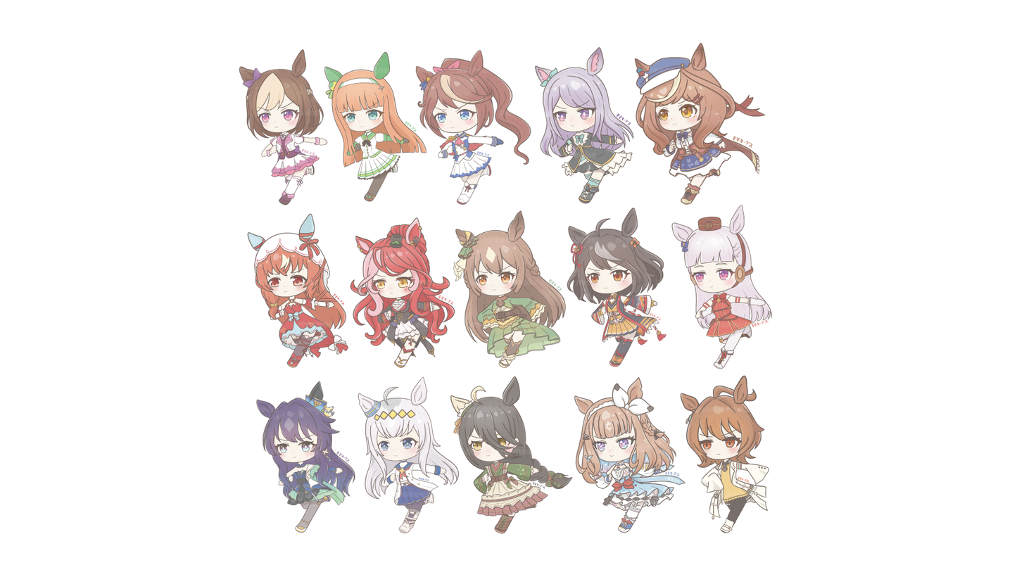 uma musume stickers