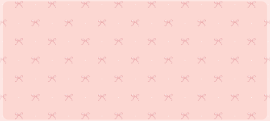 coquette bows deskmats