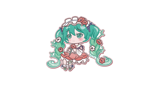 flower fairy anemone miku sticker