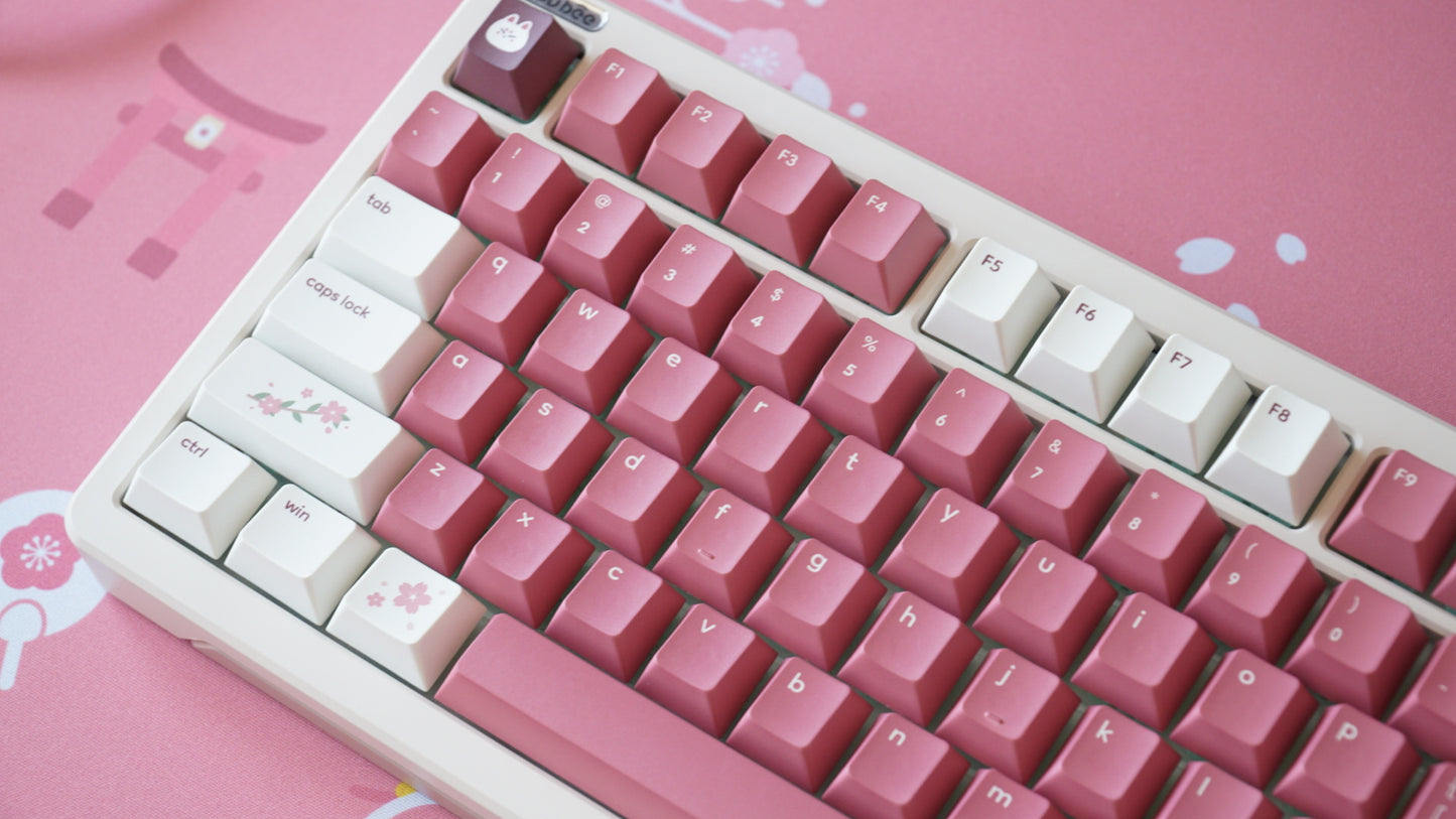 haru matsuri B87 keyboard build