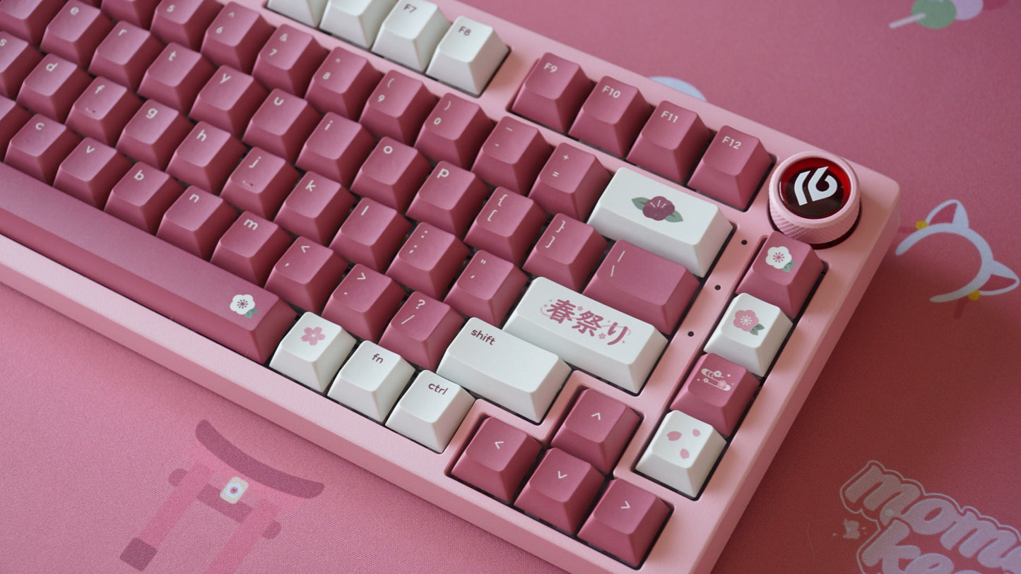 haru matsuri Hi75 keyboard build