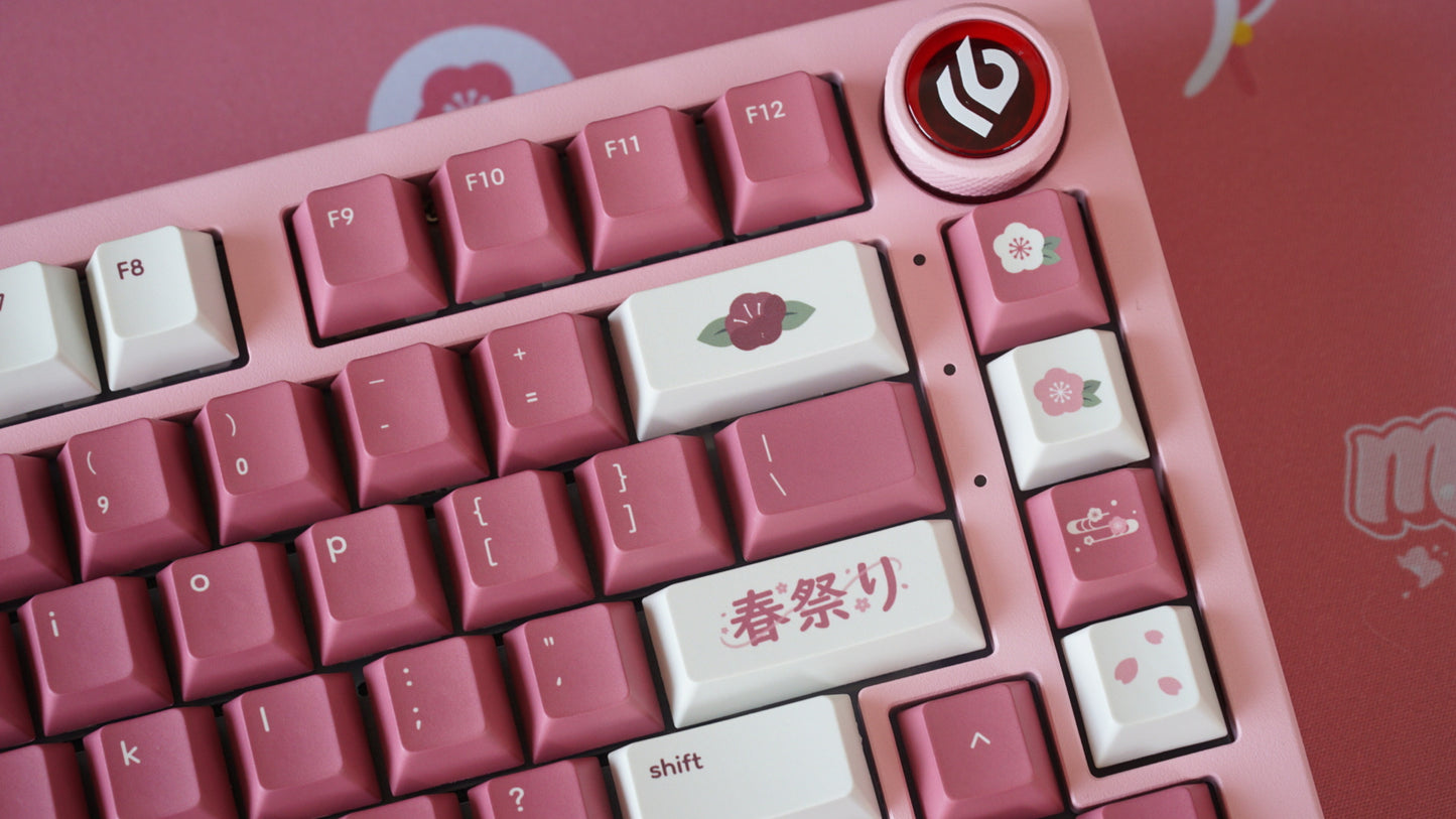 haru matsuri Hi75 keyboard build