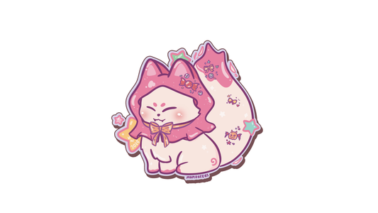 halloween keebtsune sticker (2025)