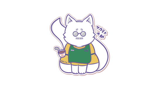 taro sakamoto keebtsune sticker