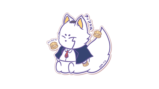 mashle keebtsune sticker