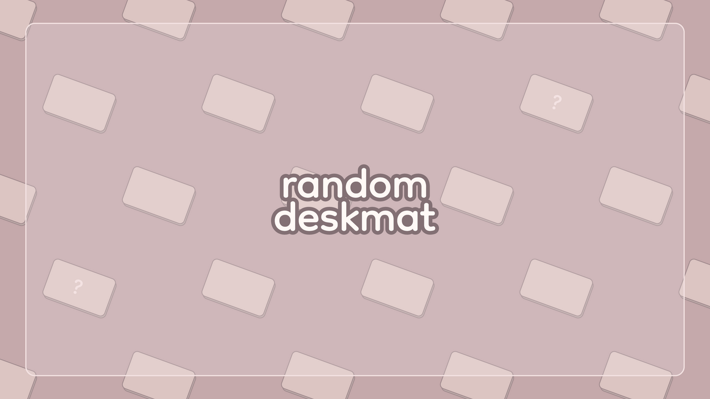 random deskmats