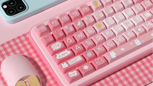 summer bunny keycaps